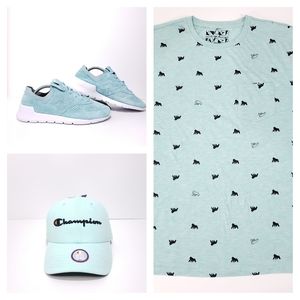 New Balance 1978 & Champion Hat